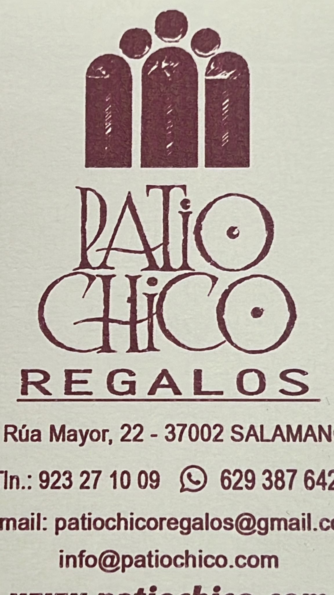 Patio Chico Regalos